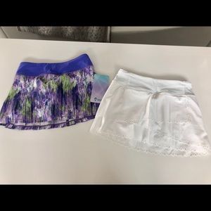 Ivivva skort - white only available